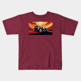 Classic Vintage Car Kids T-Shirt